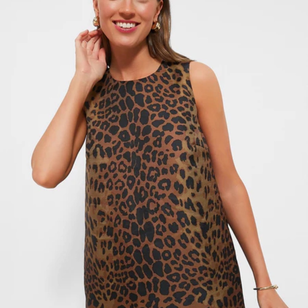 Tuckernuck Leopard Print Midi Dress